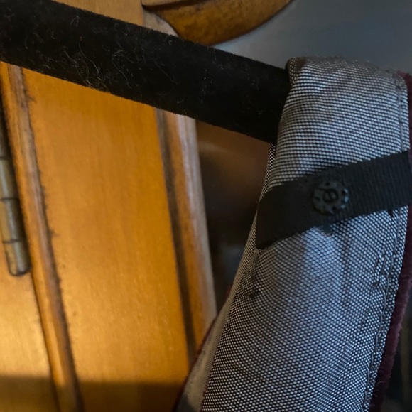 Vintage 90’s girl crushed velvet mini dress - Picture 7 of 16